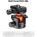 Ball Head Load Capacity 16kg BH-36L