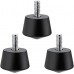 Universal Anti-Slip Rubber Tripod Foot Spikes Compatible  (3 PCS)