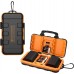 Camera Battery and Memory Card Storage Case, 2 Camera Batteries