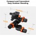 3-Way Geared Micro-Adjustment Tripod Head
