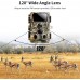 4K 30MP Trail Camera WiFi Game Camera 120° Flash Range 0.2s Trigger Clear Night Vision IP65 Waterproof Wildlife Camera