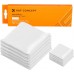 5.9in 10 pieces white needle with a dust-free cleaning cloth