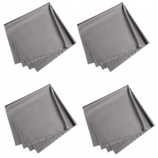 15.7in 4 pieces dark grey needle with a dust-free cleaning cloth