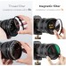 Nano-Xcel Series, Black Mist 1/8+Adapter ring+Lens Cap 28 Multi-Lay