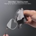 5.9*7.1in 10 pieces gray needle with a dust-free cleaning cloth