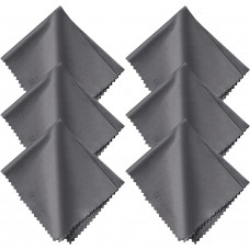 5.9*7in 6 pieces gray needle with a dust-free cleaning cloth