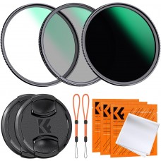 Nano-Dazzle Series, MCUV+CPL+ND1000+lens Cap 24 Multi-Layer,3 Cleanin