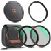 Nano-X Series, Magnetic 1s Swap 5-Pack: CPL + VND2-32 + Black Diffusion 1/4 + Magnetic Basic Ring + Lens Cap Kit with Storage Case, 28 Multi-Layer