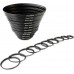 11pcs Metal Step Up Ring Set