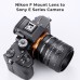 Manual lens adapter ring IV generation NIK-NEX