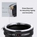 Manual lens adapter ring IV generation EOS-NEX