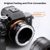 Manual lens adapter ring IV generation NIK(G)-NEX