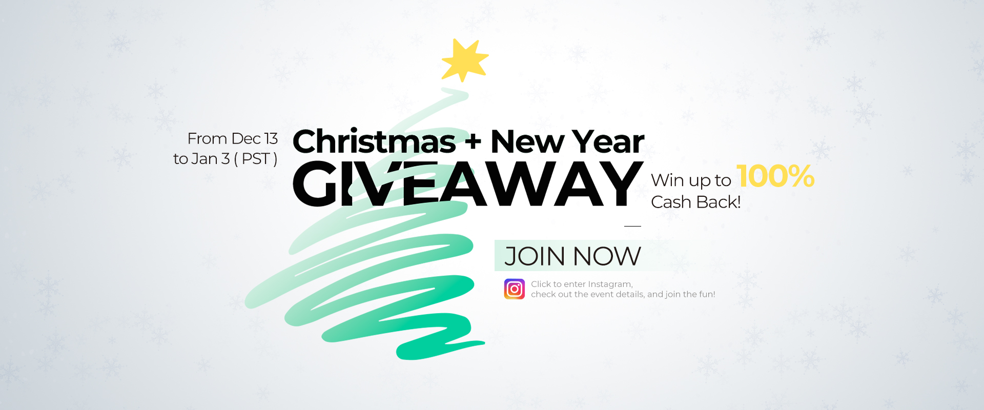 Christmas Cashback Giveaway