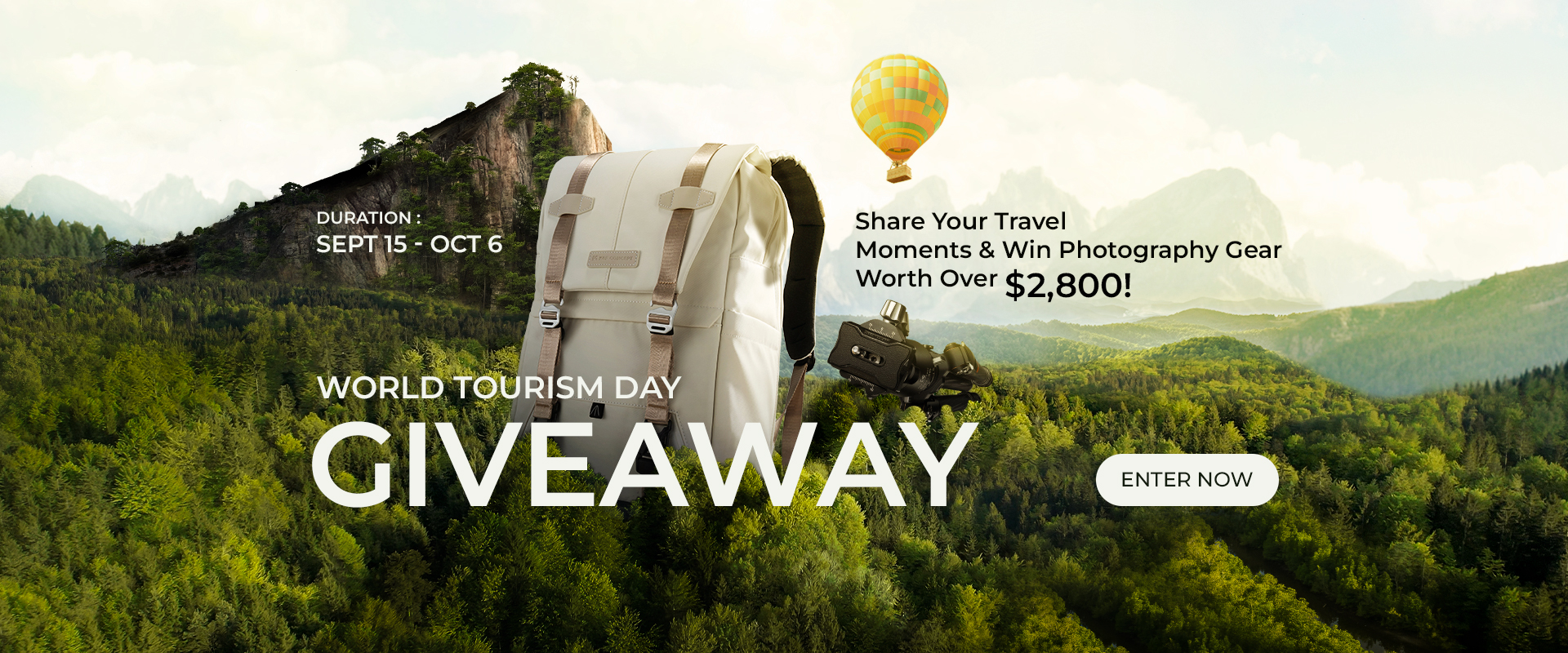 World Tourism Day Giveaway