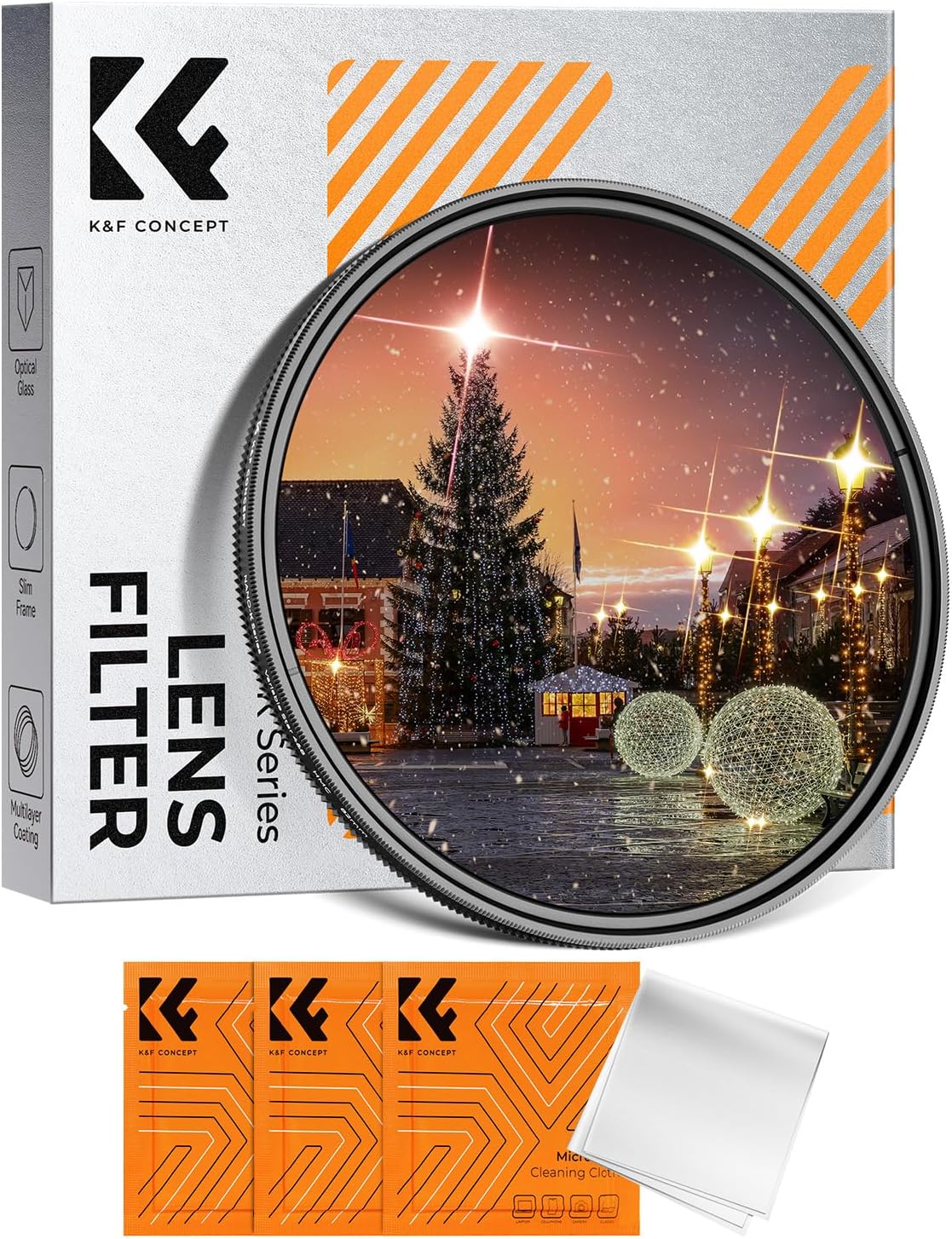 Nano-Klear Series,Variable Star Filter Cross Screen Starburst Filter 4, 8 Points 18 Multi-Layer, 3 Cleaning cloth Nano-Klear Series,Variable Star Filter Cross Screen Starburst Filter 4, 8 Points 18 Multi-Layer, 3 Cleaning cloth