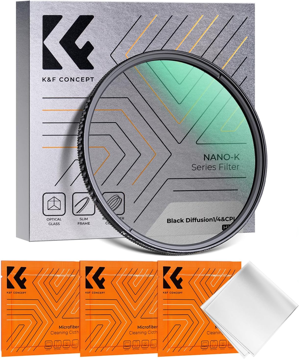 Nano-Klear Series, C-PL1/2 Filter, 18 Multi-Layer, 3 Cleaning cloth Nano-Klear Series, C-PL1/2 Filter, 18 Multi-Layer, 3 Cleaning cloth