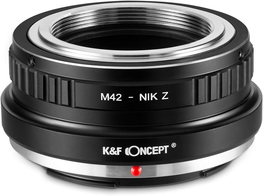 Manual lens adapter ring M42-NIK Z Manual lens adapter ring M42-NIK Z
