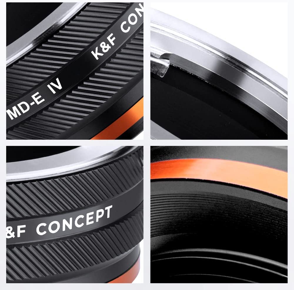 Manual lens adapter ring IV generation MD-NEX - K&F CONCEPT