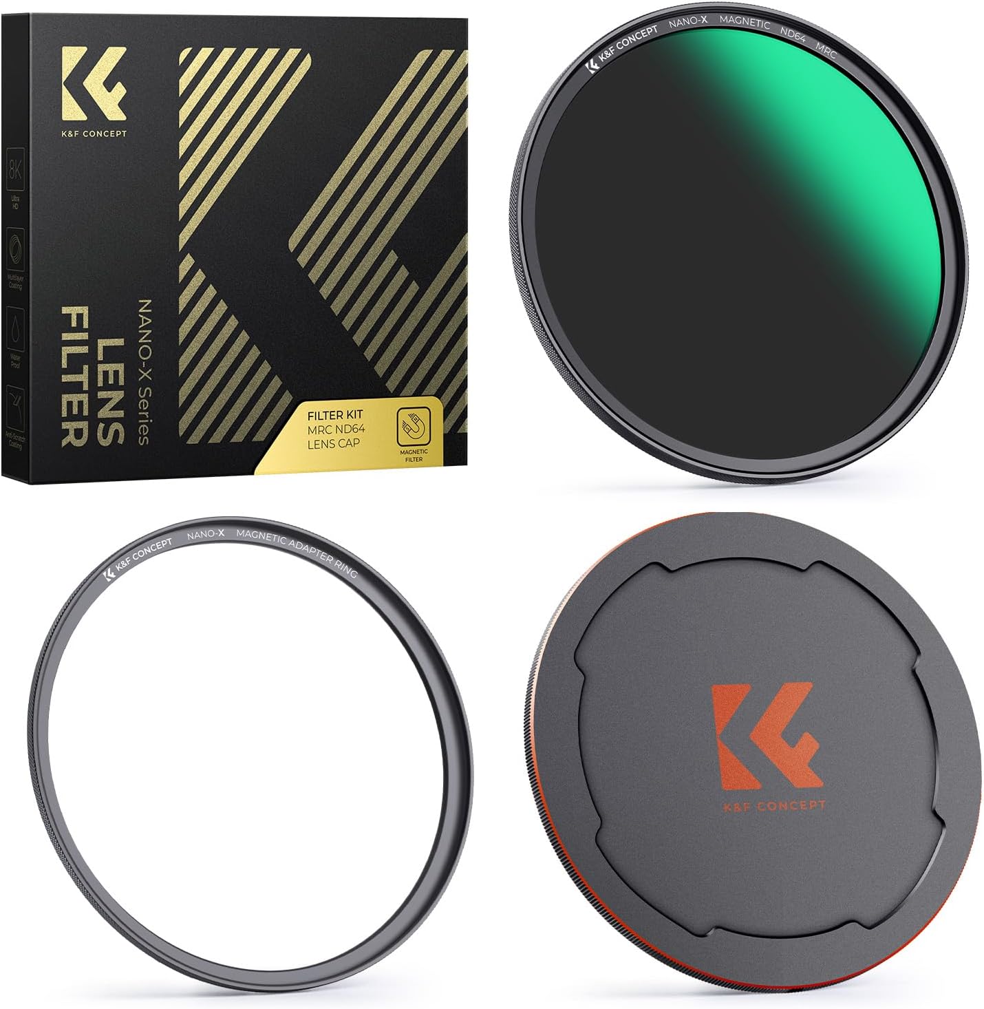 Nano-Xcel Series, ND64+Adapter ring+Lens Cap 28 Multi-Layer Nano-Xcel Series, ND64+Adapter ring+Lens Cap 28 Multi-Layer
